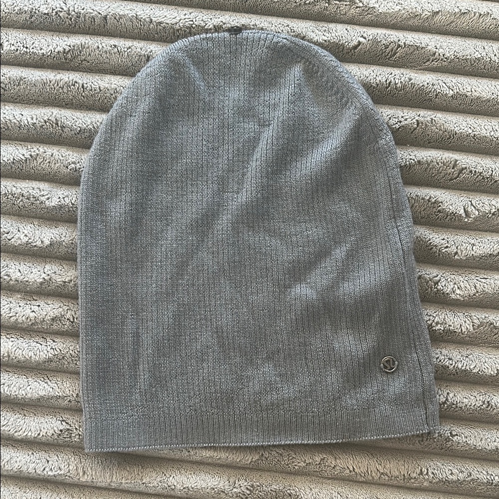 Lululemon Gray Knit Beanie